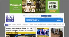 Desktop Screenshot of dcnews.ro