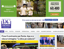 Tablet Screenshot of dcnews.ro